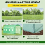 Fóliovník 2.5×4×2 m