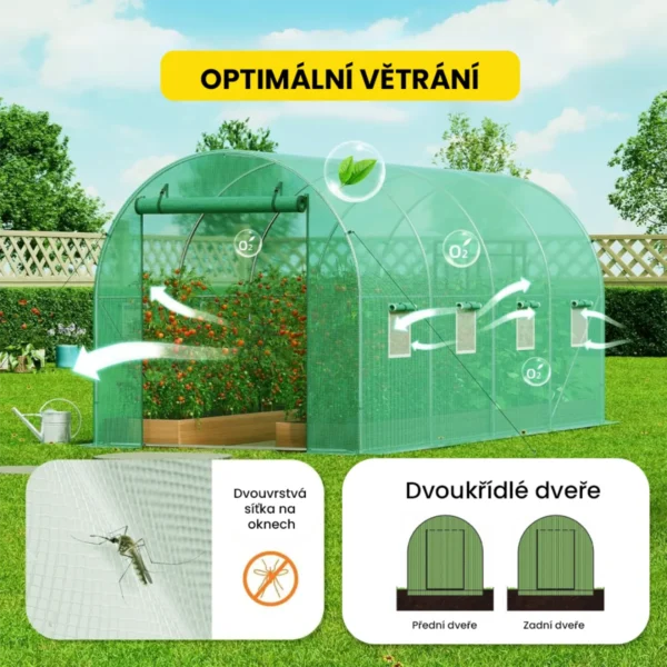 Fóliovník 2.5×4×2 m