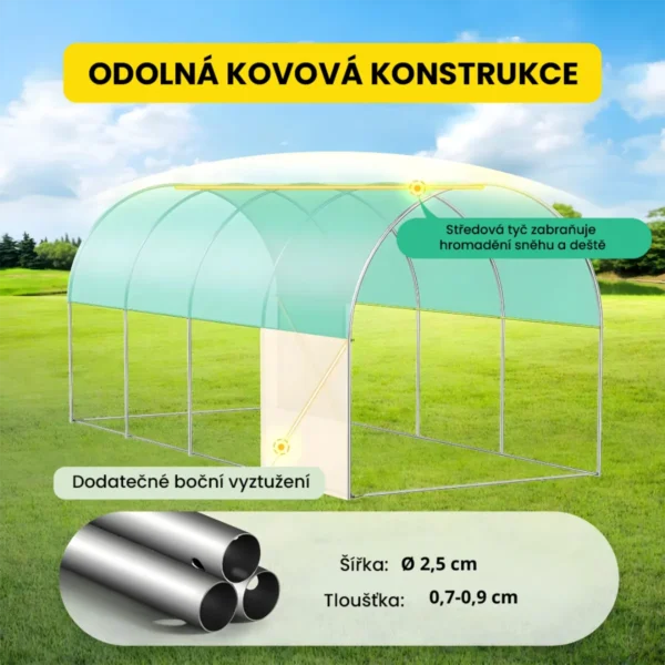 Fóliovník 2.5×4×2 m