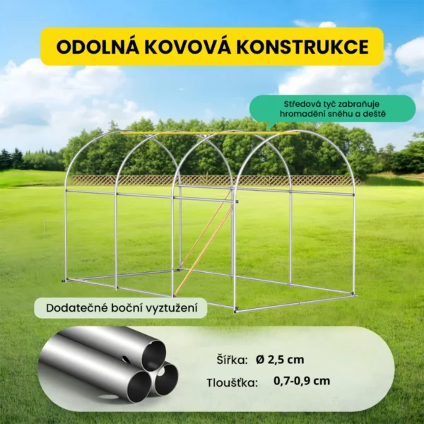 Fóliovník 2×3.5×2 m