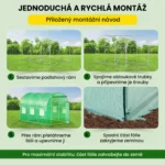 Fóliovník 2×3×2 m