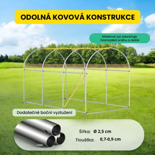 Fóliovník 2×3×2 m