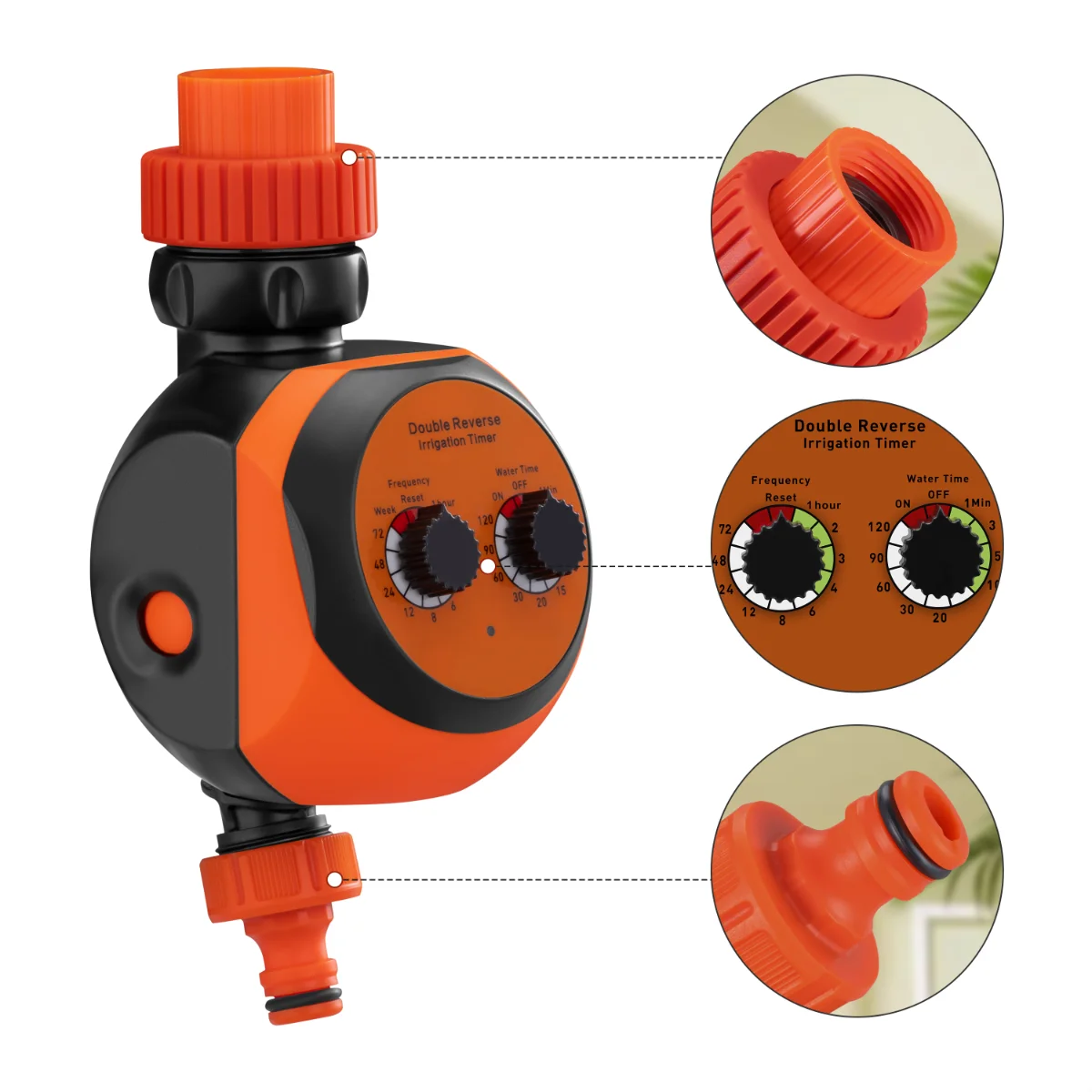 Časovač zavlažování – automatické zalévání zahrady