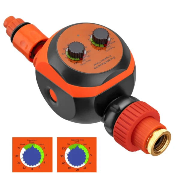 Časovač zavlažování – automatické zalévání zahrady