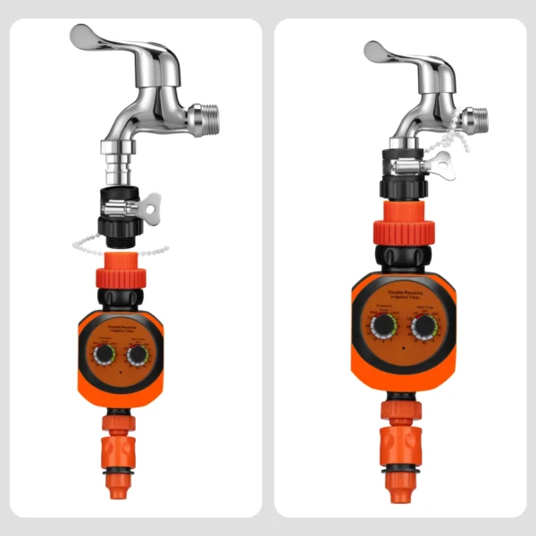 Časovač zavlažování – automatické zalévání zahrady