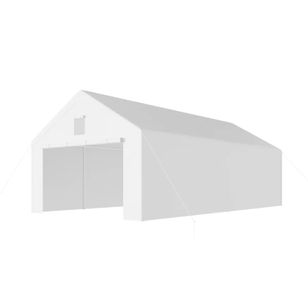 Garážový stan 4×8 m