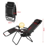 Skládací zahradní lehátko