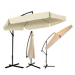 Zahradní slunečník 3 m – stabilní hliník + UV látka