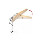 Zahradní slunečník 3 m – béžové