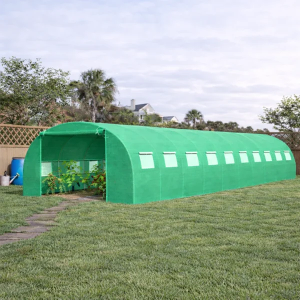 Fóliovník – zesílená konstrukce po 1 m, dvojité dveře