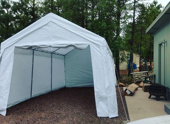 Markéta Jelínková - Stan je skvělý! Postavili jsme ho na víkend a konečně budu moci uklidit všechny věci kolem domu. Všechny pochvaly za rychlé dodání.