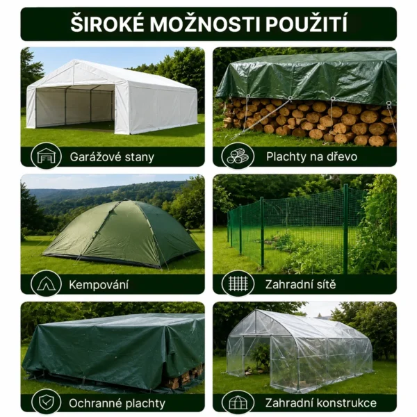 Kovové upevňovací kolíky pro stany a plachty 30 cm – 10 ks